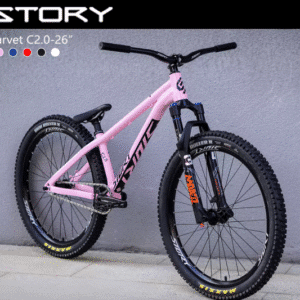 Bicicleta de montaña todoterreno STORY Curvet C2.0 | Cuadro de aluminio de 26" | Descenso y ascenso | Reserva